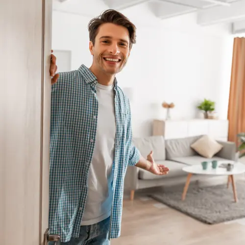 Welcoming living room built by a top Construction Company in the Philippines.