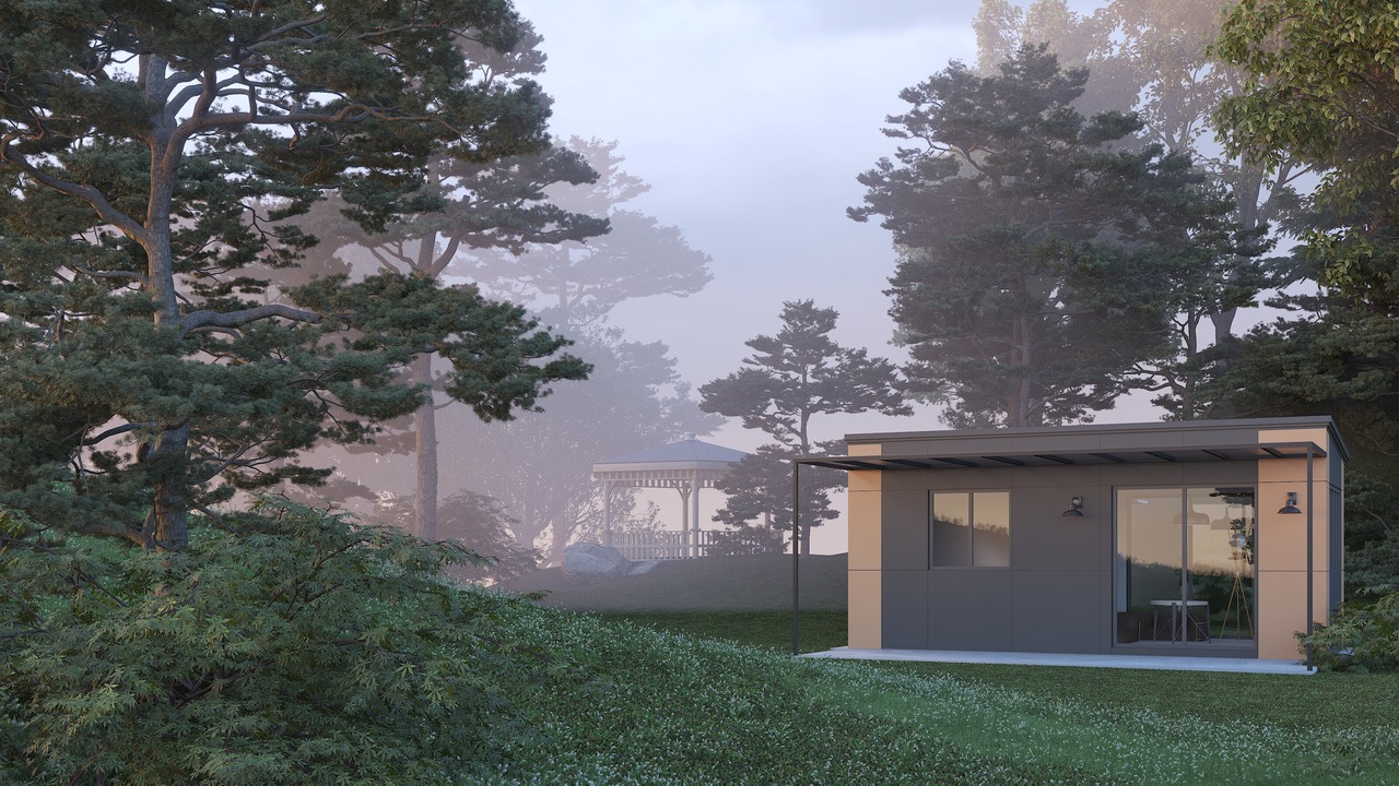 Minimalist cabin in nature by expert construction company Philippines.